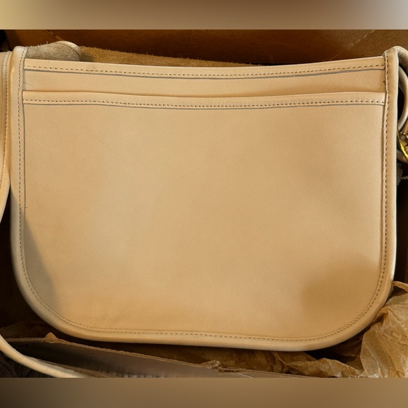 ⭐️Authentic VINTAGE Coach Classic shoulder flap saddle Bag 9170 - Picture 10 of 16